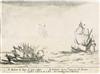 JACQUES CALLOT Les Combats des Quatre Galeries.
